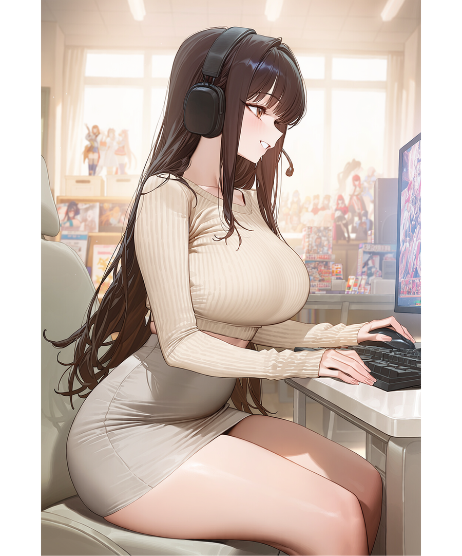 PR13 하은이 실제로 게임에 집중하는 무대사 구간 / 무대사
